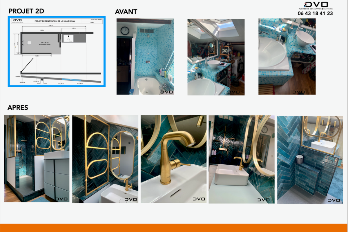 Illustration D.V.O   Plomberie / Chauffage / Sanitaire